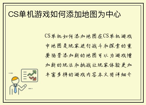 CS单机游戏如何添加地图为中心